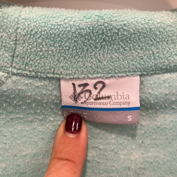 Columbia fleece 1/4 zip long sleeve shirt size small - Picture 4 of 8